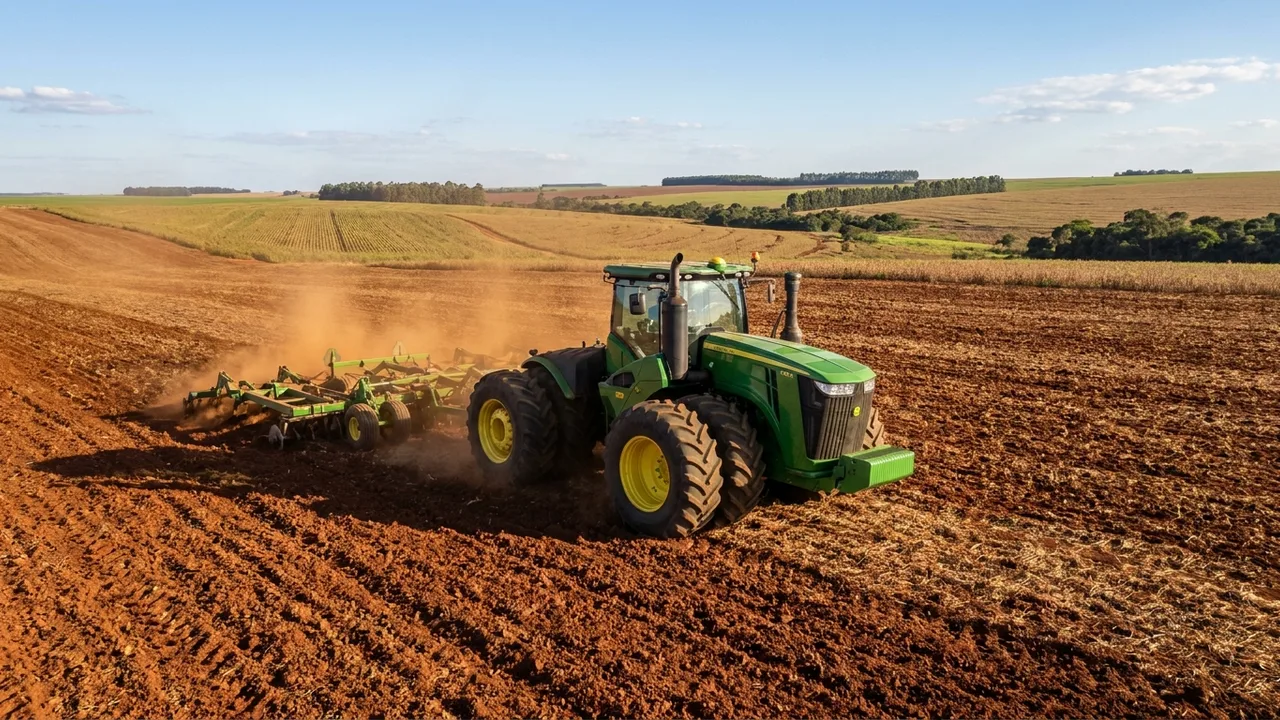 Produtor rural entendendo como funciona o consórcio de trator da Kobe