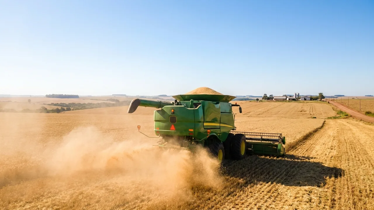 Trator agrícola comprado com carta de crédito de consórcio da Kobe